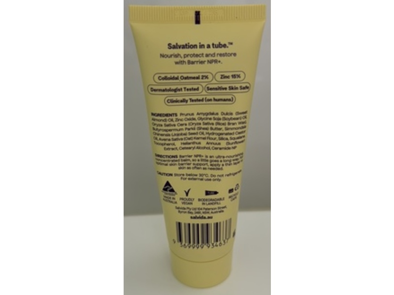 Salvida Barrier NPR+ Barrier-Boosting-Balm, 2.5 fl oz/75 mL