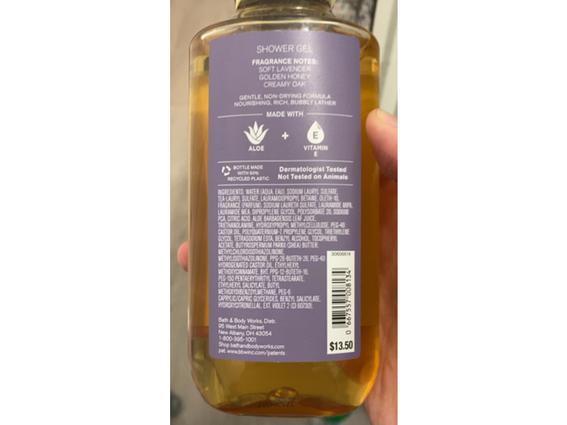 Bath & Body Works Cozy Season Shower Gel, Aloe + Vitamin E, 10 fl oz/295 mL