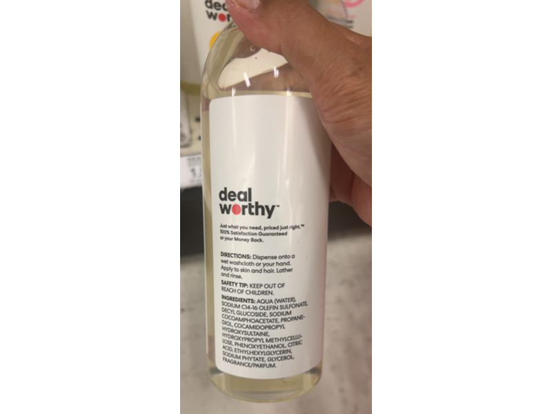 Deal Worthy Baby Wash & Shampoo, Fresh Scent, 14 fl oz/415 mL