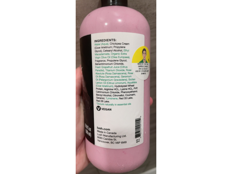 Lush Valkyrie Conditioner, 16.9 fl oz/500 mL