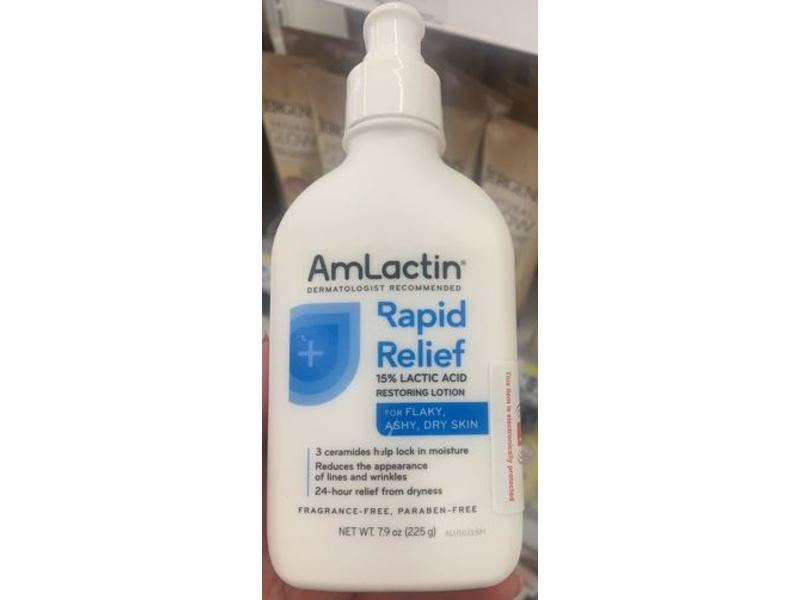 Amlactin Rapid Relief Restoring Lotion, Fragrance-Free, 7.9 oz/225 g