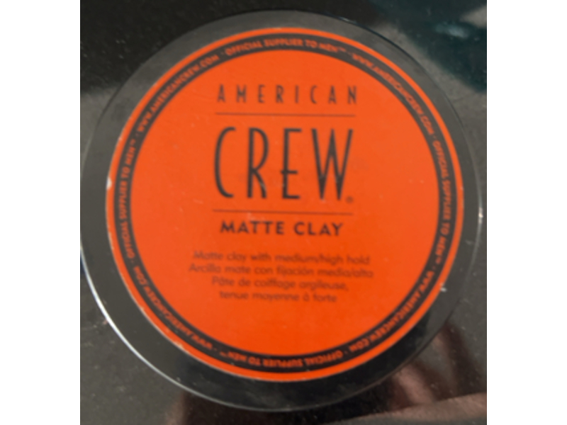 American Crew Matte Clay, Natural, 3.0 oz/85 g