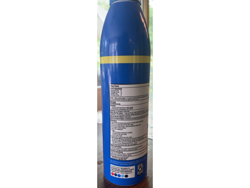 Walgreens Sport Continuous Sunscreen Spray, SPF 70, 9.1 oz/258 g