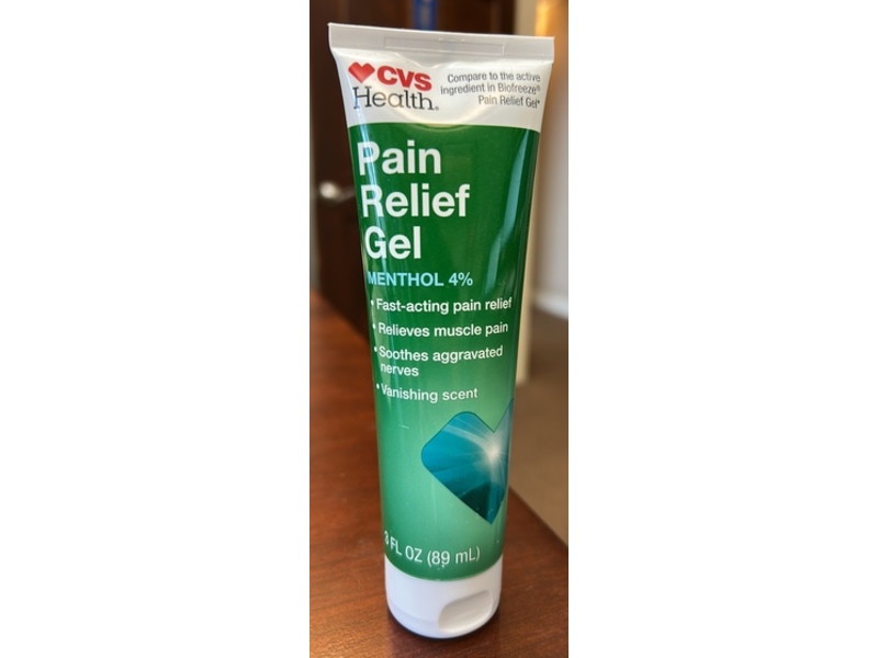CVS Health Pain Relief Gel, 3 fl oz/89 mL