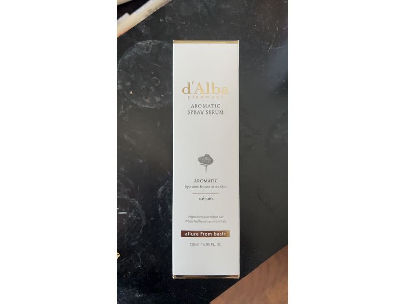 d’Alba Italian White Truffle First Aromatic Spray Serum, 4.05 Fl Oz
