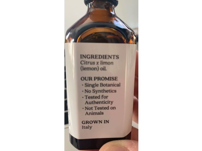 Aura Cacia Renewing Pure Essential Oil, Lemon, 2 fl oz/59 mL