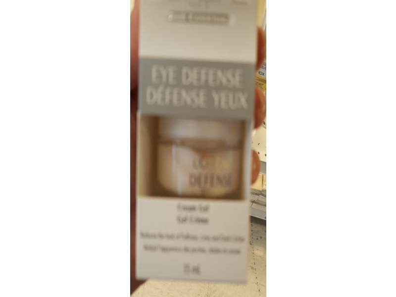 L'Oreal Paris Eye Defense Eye Cream, Caffeine, 0.5 oz/15 mL