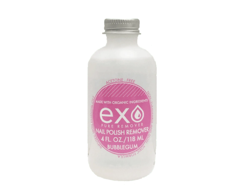 Exo Nail Polish Remover, Bubblegum, 4 fl oz/118 mL