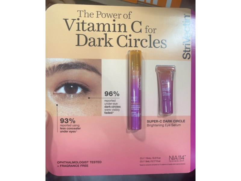 StriVectin Super-C Dark Circles Brightening Eye Serum Sets, Vitamin C