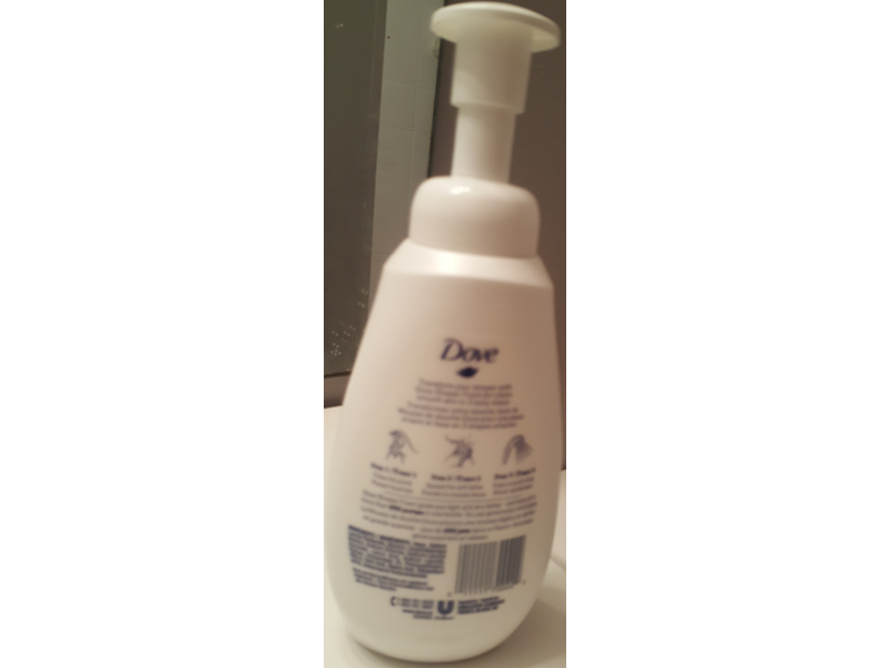Dove Foaming Body Wash Shower Foam, Sensitive Skin, 400 mL