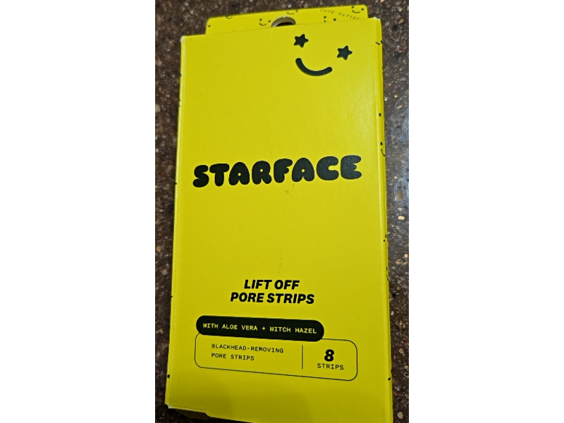 Starface Lift Off Pore Strips, Aloe Vera + Witch Hazel, 8 Count