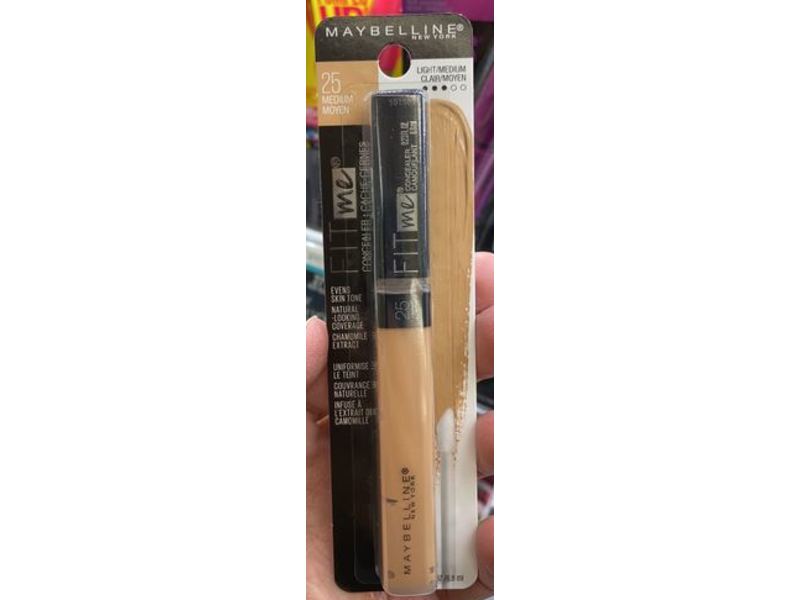 Maybelline New York Fit Me Concealer, 25 Medium, 0.23 fl oz