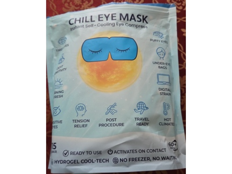 Eye Serenity Chill Eye Mask, 15 Count
