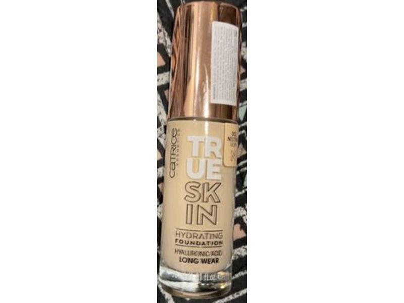 Catrice Cosmetics True Skin Hydrating Foundation, 002 Neutral Ivory, 1.01 fl oz/30 mL