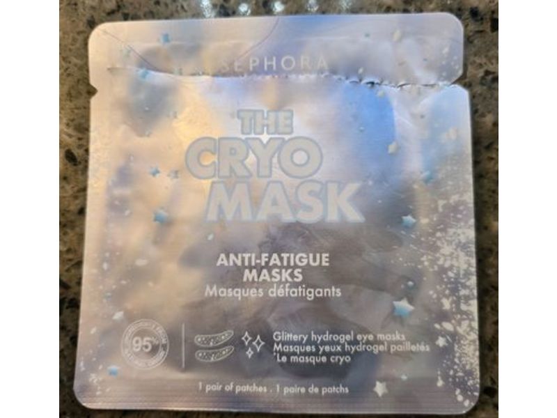 Sephora The Cryo Glittery Hydrogel Eye Mask, 1 Pair