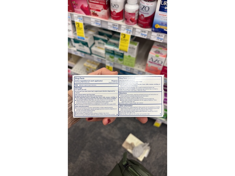 Vagisil Vaginal Antifungal 1 - Dose Treatment, 0.16 oz/4.6 g