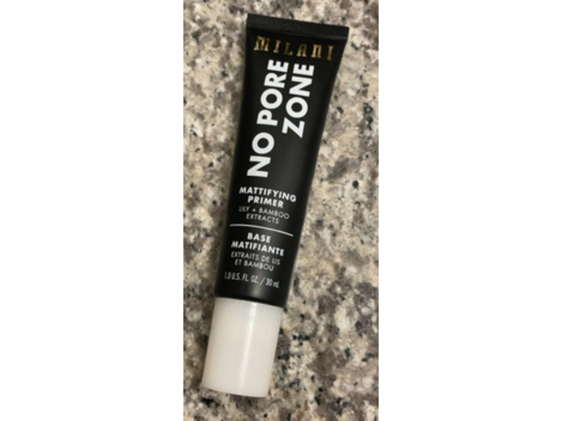 Milani No Pore Zone Mattifying Primer, Lily + Bamboo Extracts, 1.0 fl oz/30 mL