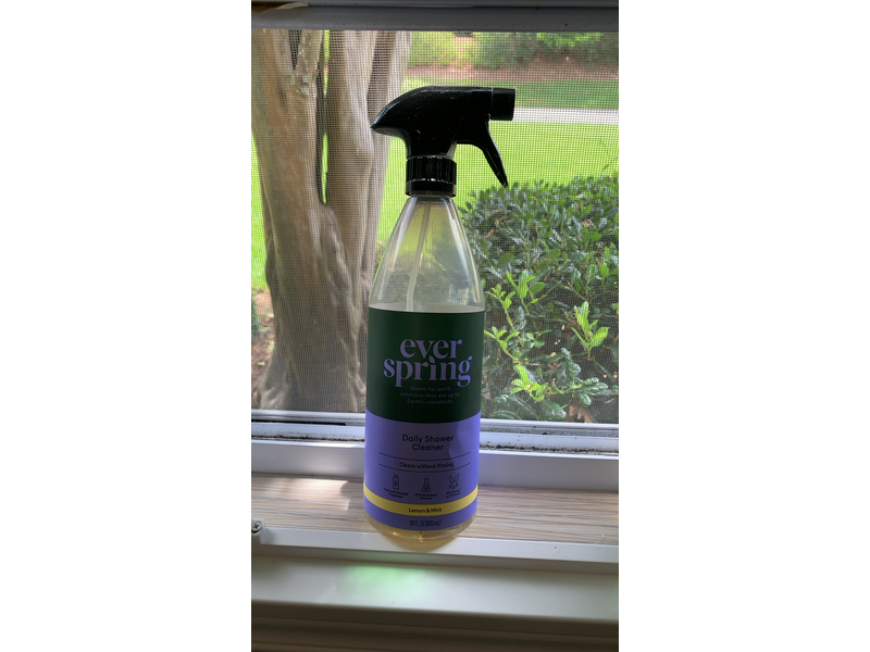 Ever Spring Daily Shower Cleaner, Lemon & Mint, 28 fl oz/828 mL