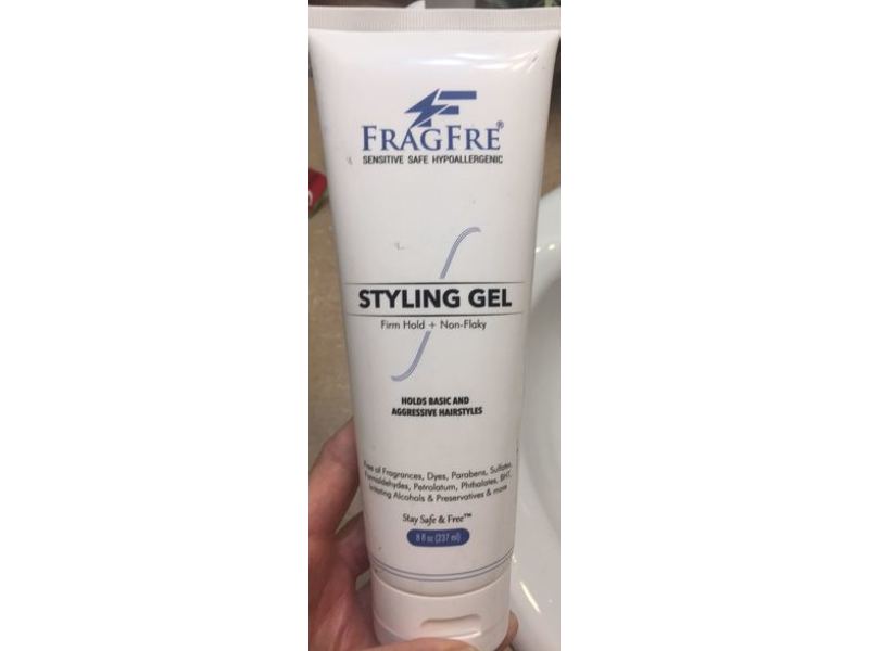 FragFre Styling Gel, Firm Hold, 8 fl oz/237 mL