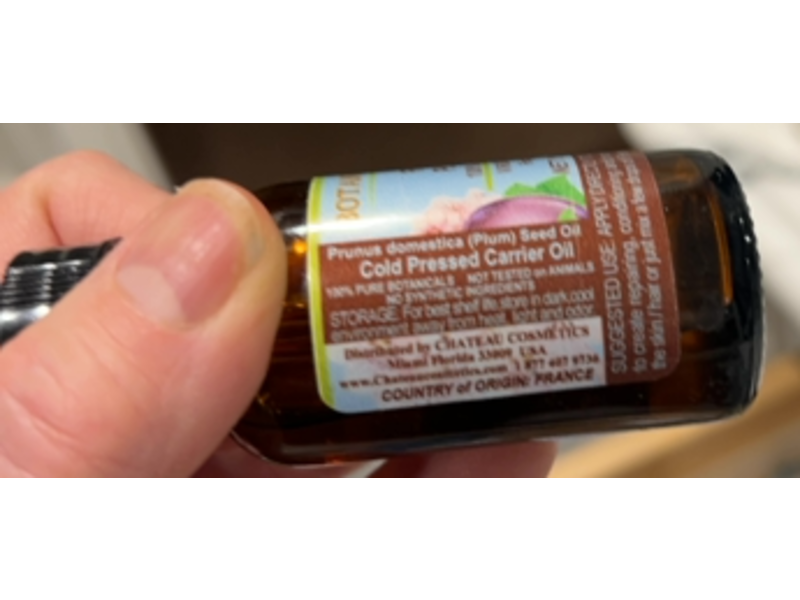 Botanical Beauty French Plum Oil, 1 fl oz/30 mL