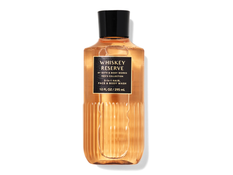 Bath & Body Works 3-In-1 Hair, Face & Body Wash, Whiskey Reserve , 10 fl oz/295 mL