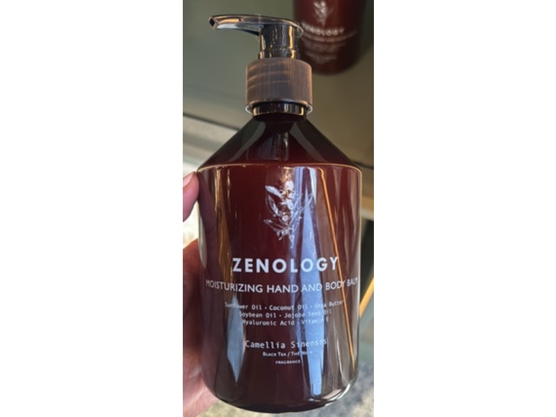 Zenology Moisturizing Hand & Body Balm, Camellia Sinensis, 500 mL