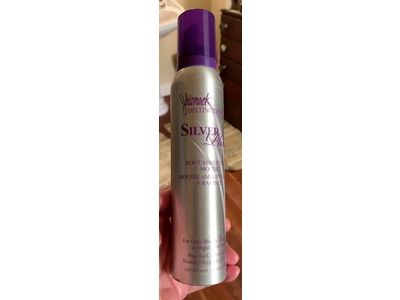 Jhirmack Distinction Silver Plus Root Amplifying Mousse, 6 oz/170 g