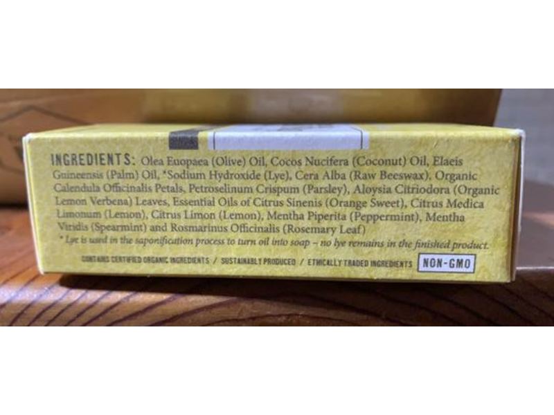 Morning Song Gardens Calendula Olive Oil Soap, 4.5 oz/126 g