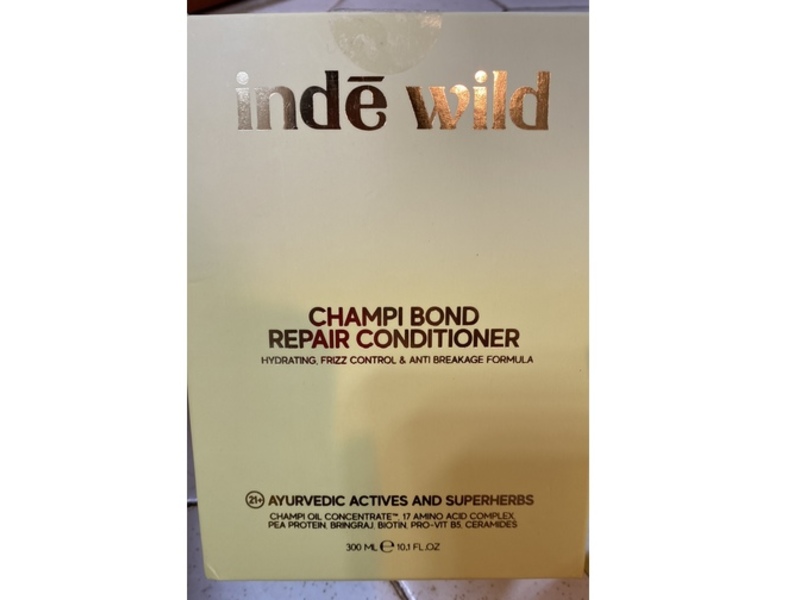 Inde Wild Champi Bond Repair Conditioner, 10.1 fl oz/300 mL