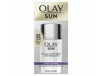 Olay Sun Facial Sunscreen + Shine Control, SPF 35, 40 mL - thumbnail 2