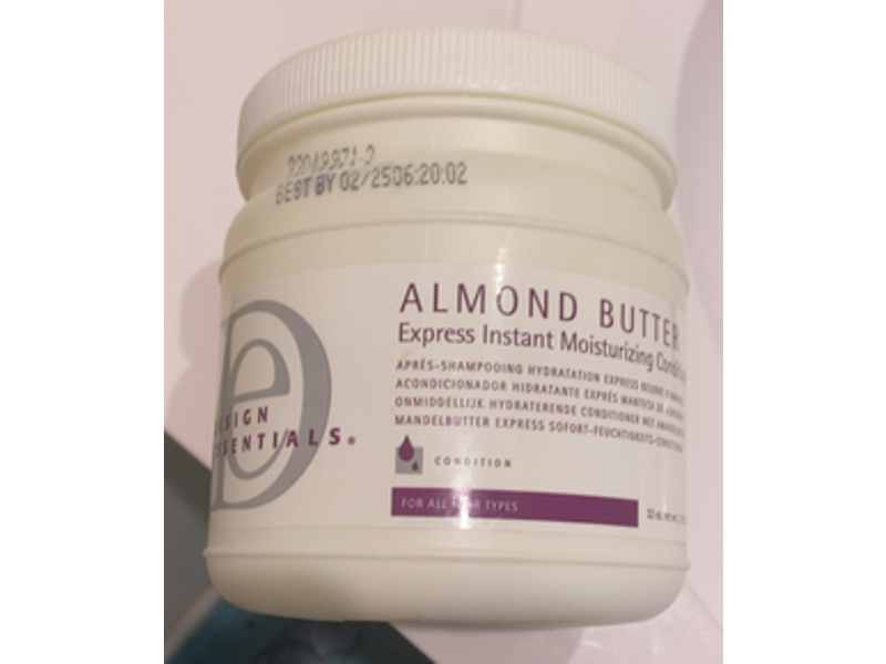 Design Essentials Express Instant Moisturizing Conditioner, Almond Butter, 32 oz/907 g