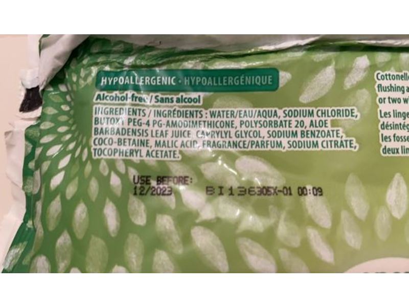 Cottonelle Gentle Plus Flushable Wet Wipes, Plumbers, 42 Count, Pack Of 4