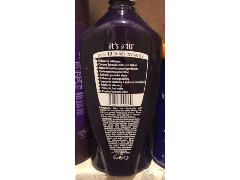 It's A 10 Silk Express Miracle Silk Shampoo, 33.80 fl oz/1 L