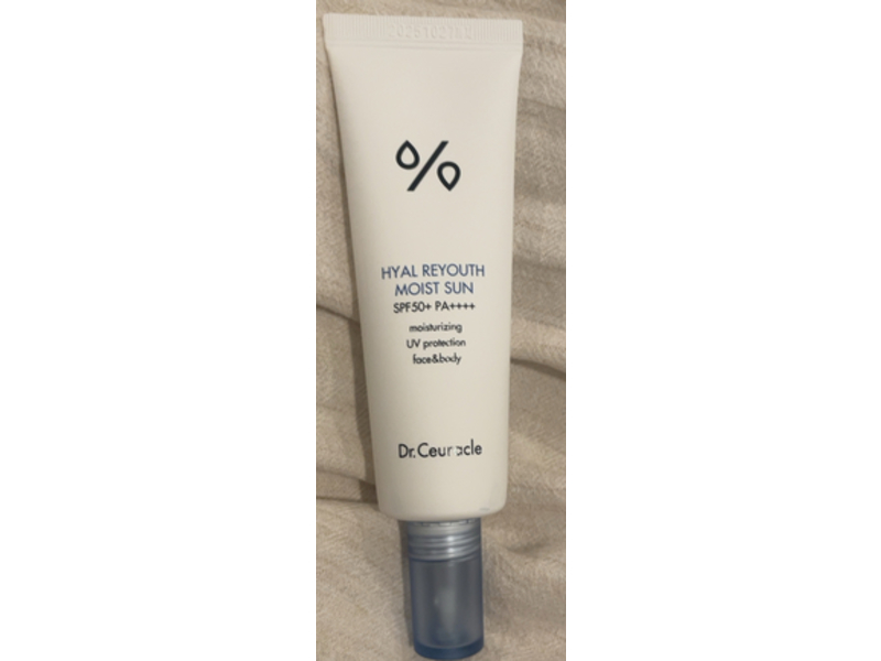 Dr. Ceuracle Hyal Reyouth Moist Sun, SPF 50+ PA++++, 50 mL