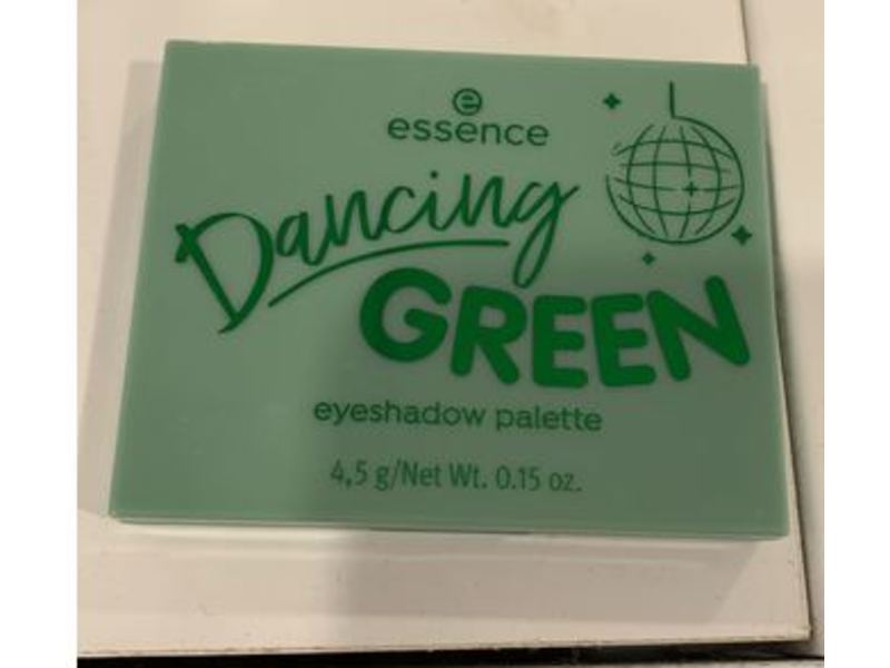 Essence Dancing Green Eyeshadow Palette, 0.15 oz/4.5 g