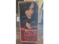 Garnier Color Sensation Permanent Color Cream, 1.0 Ultra Onyx Black - Image 3
