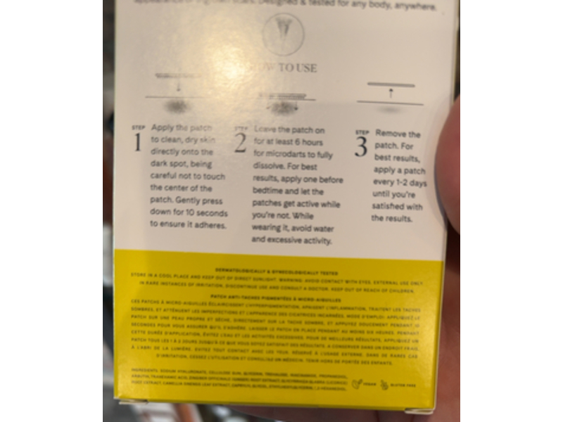 Fur Dark Spot Vanish Microdart Patches, 12 Count