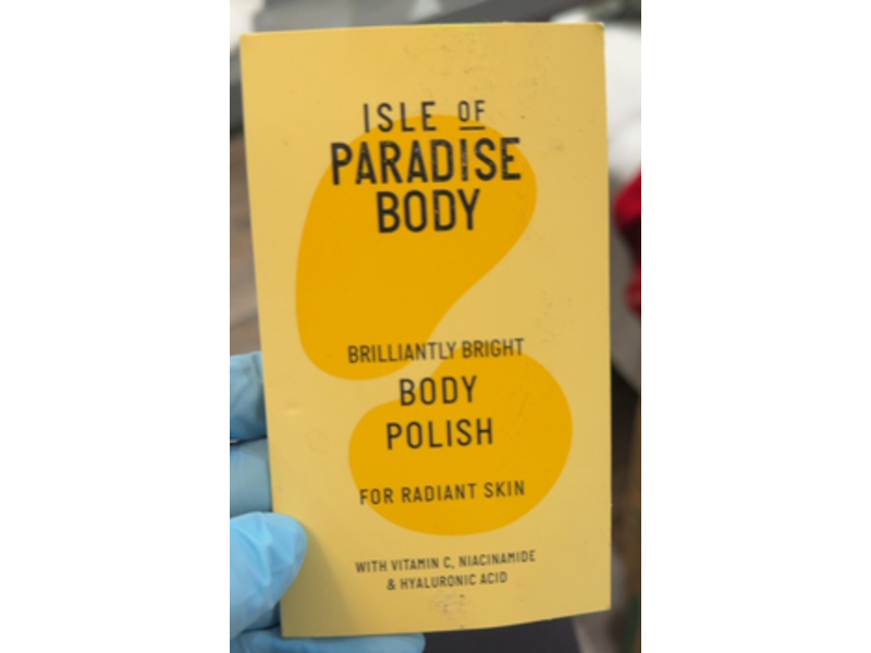 Isle of Paradise Body Polish, Brilliantly Bright, 7.77 fl oz/230 mL