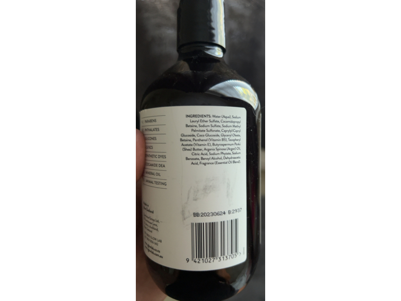 Glow Lab Body Wash, Vanilla Bean & Coconut