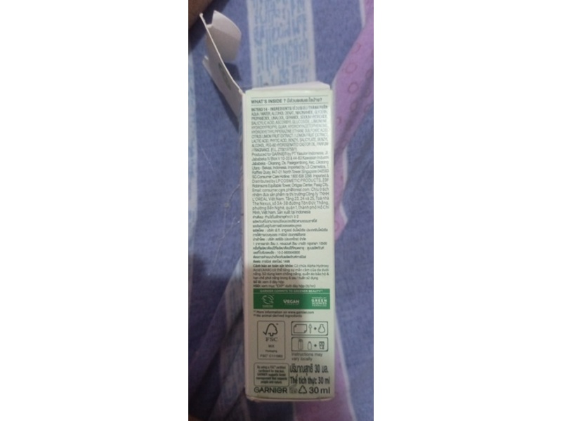 Garnier Bright Anti-Acne Booster Serum, 30 mL