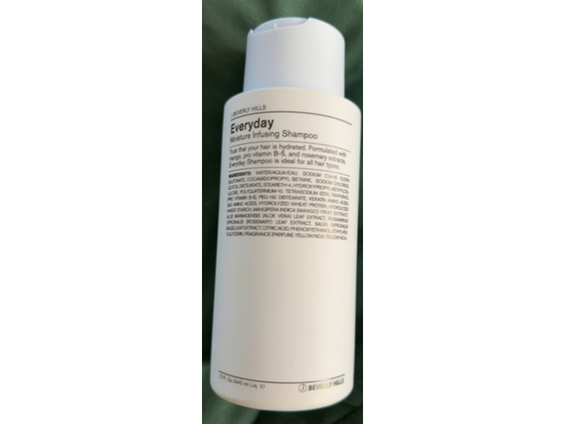 J Beverly Hills Everyday Moisture Infusing Shampoo, 12 fl oz/340 mL