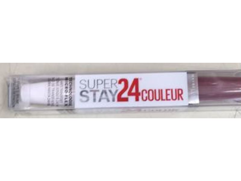 Maybelline New York Superstay 24 Couleur, 2-Step Lipcolor, Unlimited Raisin 050