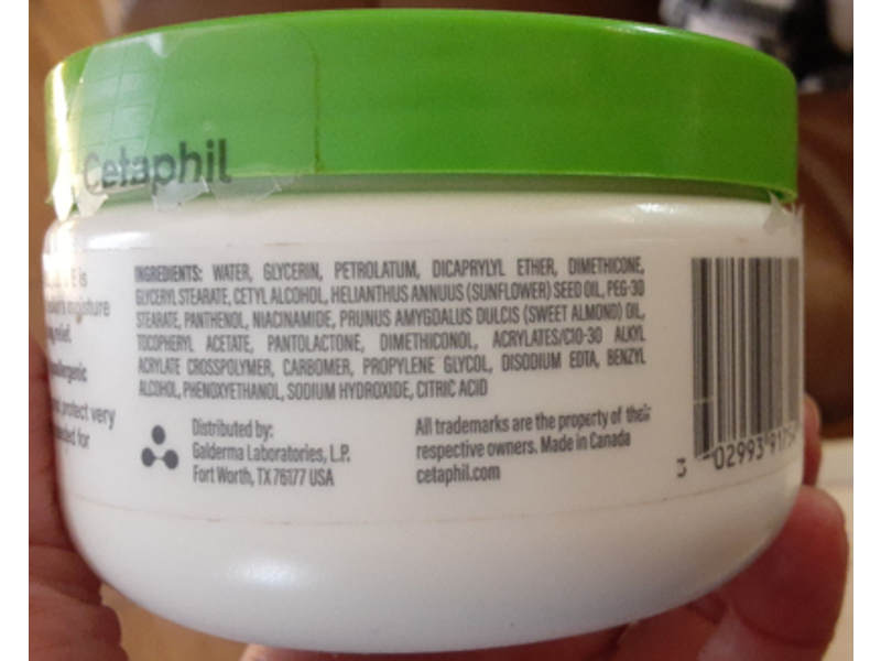 Cetaphil Moisturizing Cream, Sensitive Skin, 8.8 oz/250 g