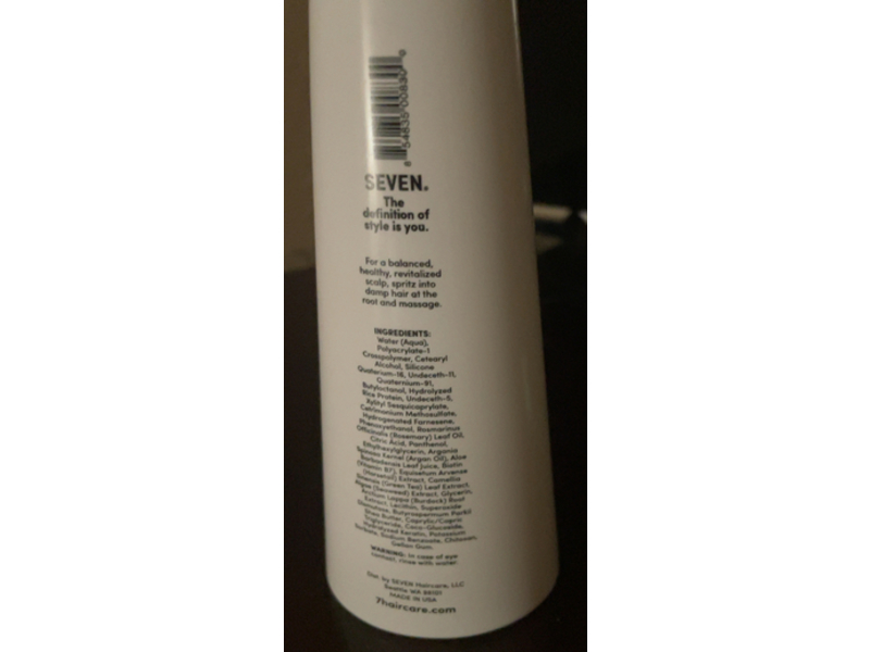 Seven Cubica Tingle Scalp Elixir, 8 fl oz/240 mL