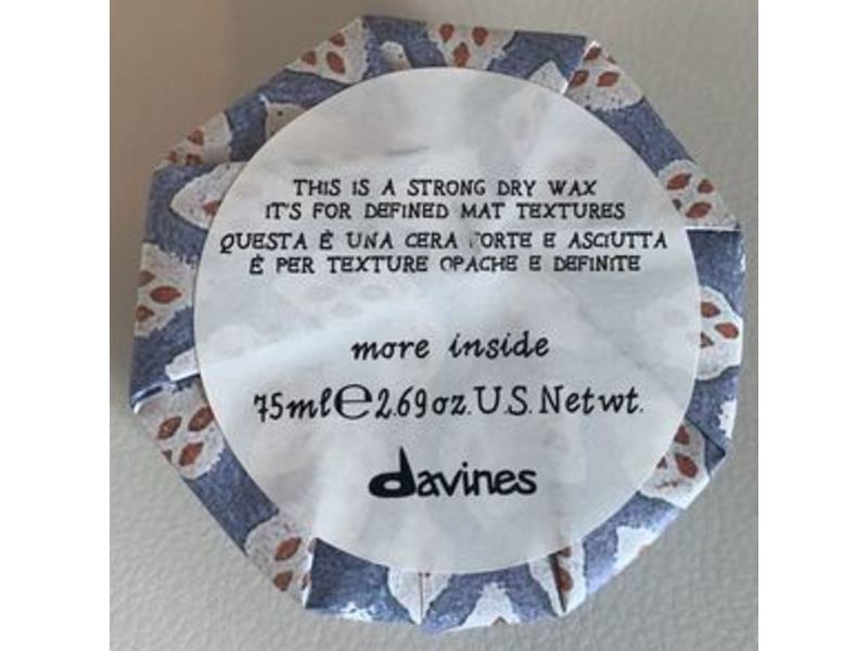 Davines This Is A Strong Dry Wax, 2.69 oz/75 ml