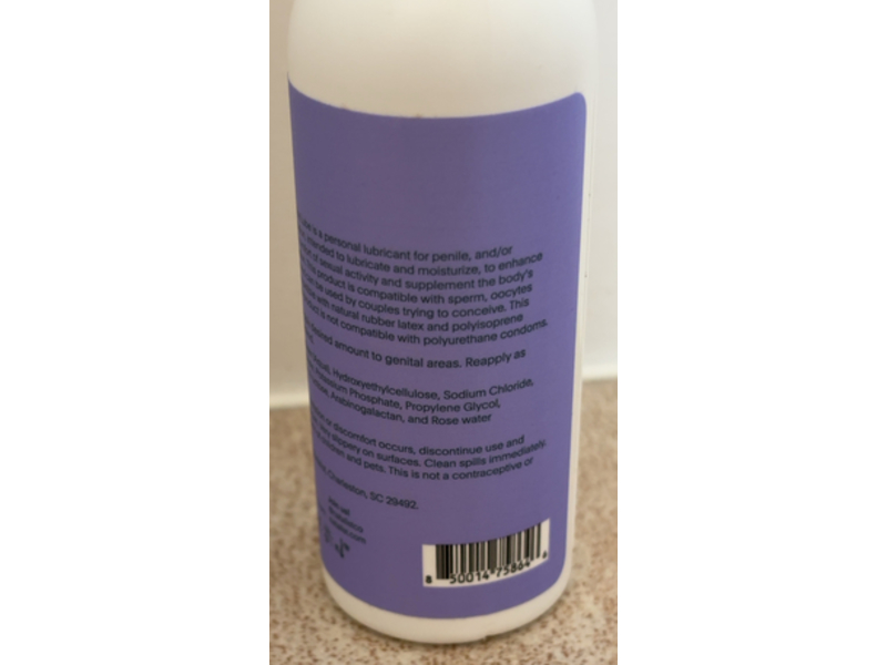 Natalist The Lube, Rose Scented, 2.0 fl oz/60 mL