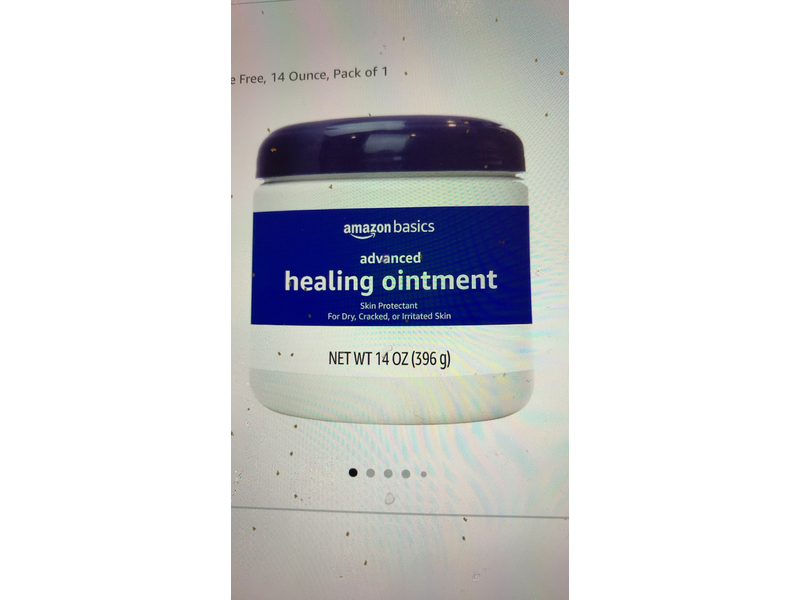 Amazon Basics Advanced Healing Ointment, 14 oz/396 g