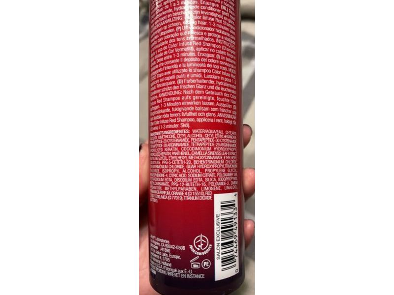 Joico Color Infuse Red Conditioner, 10.1 fl oz/300 mL