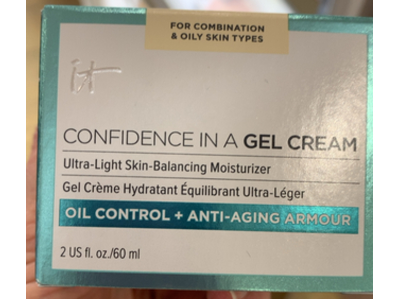 IT Cosmetics Confidence Gel Cream, 2 fl oz/60 mL