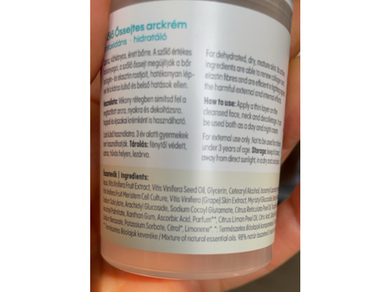 Ilcsi Grape Stem Cell Moisturizer, 1.7 fl oz/50 mL